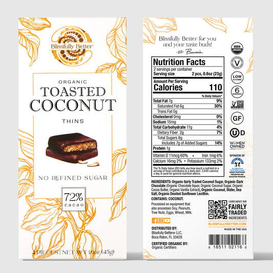 Toasted Coconut Thins (10 Pack)